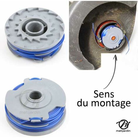 POUR FLYMO FLY020 Ligne Bobine De Tondeuse Compatible Avec Mini