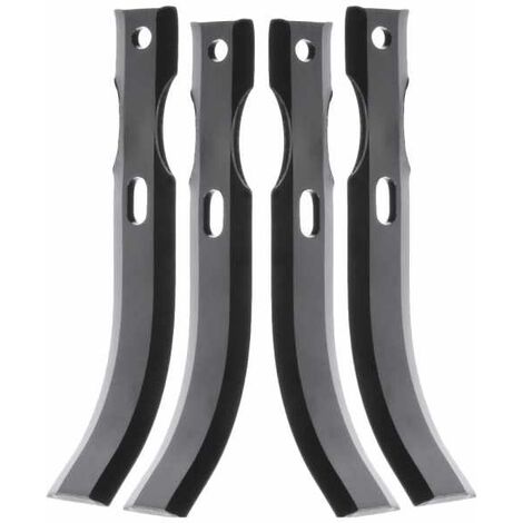 Outils de fraises universels réversibles type bineur 190 mm 2 paires
