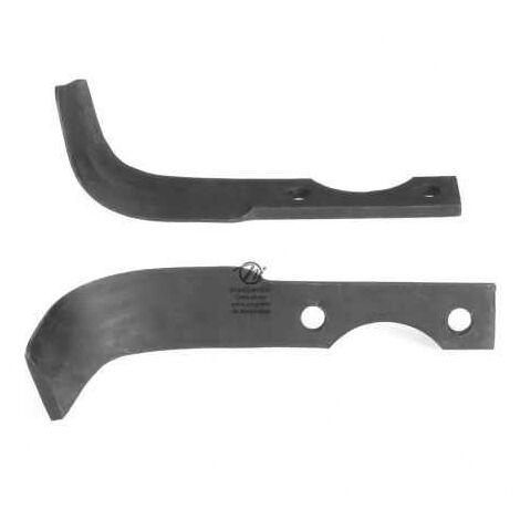 Matijardin – Couteaux de fraise pour motoculteur BCS, Grillo, SEP – Vendus par paire – Longueur 165mm, Alésage 9mm, Épaisseur 6mm