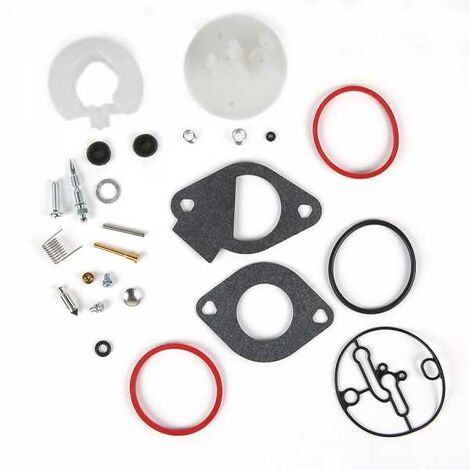 Matijardin – Kit réparation carburateur Nikki pour moteurs Briggs & Stratton 11-19 CV – Remplacement pièces d'usure – Améliore performance moteur (1/2)