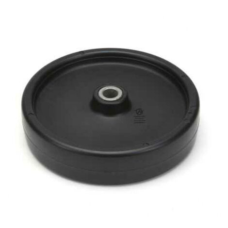 Roue de plateau de coupe pour John Deere N° AM 32639, Gilson N° 208919, Lawn Boy N° 705533. Ø 150 mm x 35 mm (1/4)