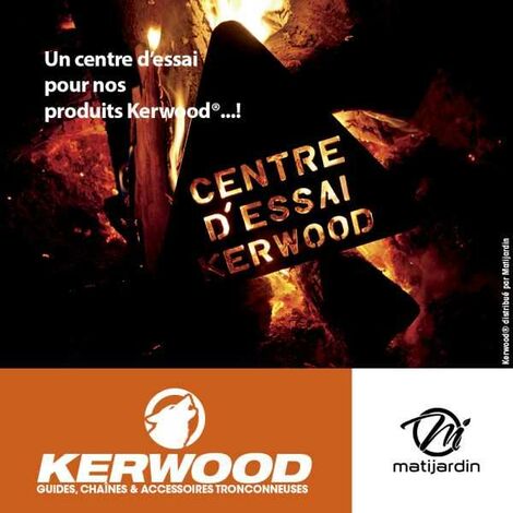 Guide tronçonneuse Kerwood 20cm 1/4 1,1 mm