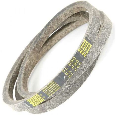 Courroie tondeuse Tiger Belts 5L690 kevlar trapézoïdale 15,8 x 1753 mm