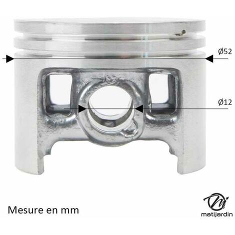 Cylindre piston adaptable pour tronçonneuse Stihl MS390. Ø 49 mm -  Matijardin