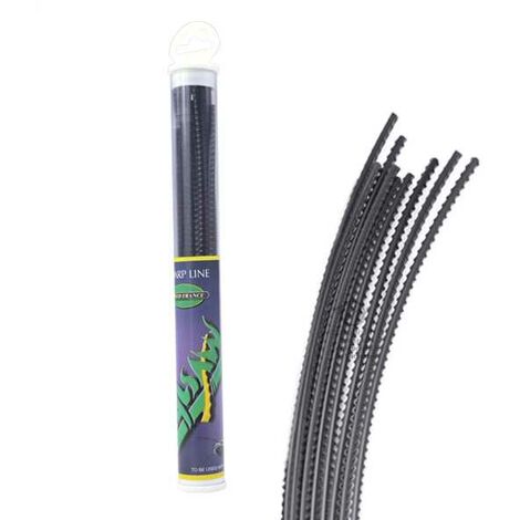 Tube 20 brins fil nylon cranté Nylsaw 4 mm (1/5)