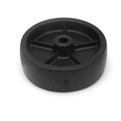 Roue de plateau de coupe pour Bolens N° 1737807, Gilson N°208736, Lawn Boy N° 702804. Ø 150 x 50 mm (1/4)
