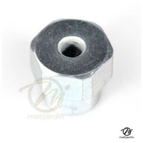 Adaptateur Tête Fil Nylon Vers Bouton Métal Tecomec - M12 X 1,75 Gauche Femelle (Greenstar 4128) - 2