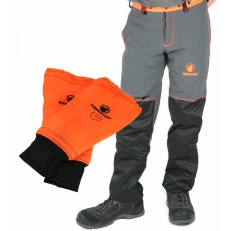 Pantalon + manchettes protection tronçonneuse taille L Kerwood (1/5)