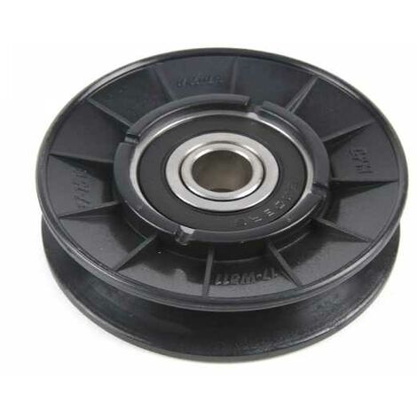 Matijardin – Poulie gorge en V avec roulement renforcé – Ø 77 mm – Largeur 13 mm – Résistance accrue pour applications intensives (1/5)