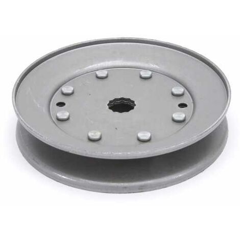 Poulie pour AYP gorge en V. N° 153532. Ø 122 mm. Larg 24,6 mm