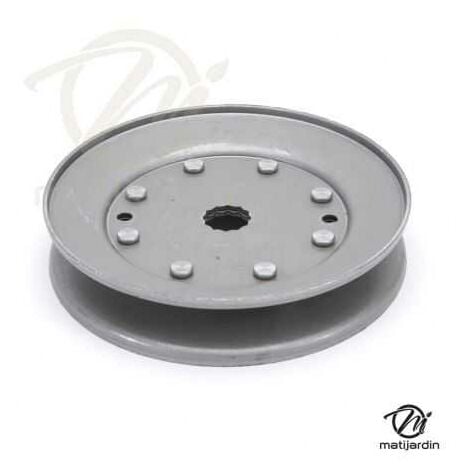 Poulie pour AYP gorge en V. N° 153532. Ø 122 mm. Larg 24,6 mm