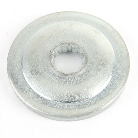 Flasque d'appui inférieur pour renvoi d'angle. 10 cannelures