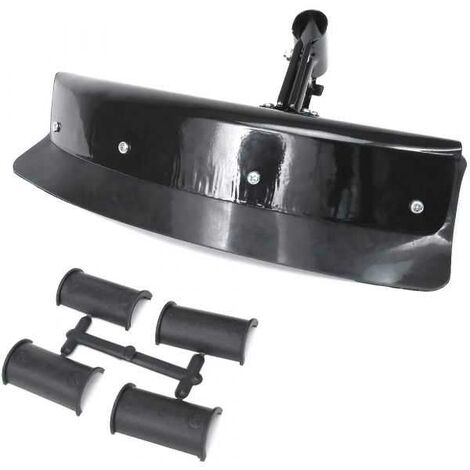 Matijardin – Carter de protection universel débroussailleuse – Déflecteur grand modèle en métal – Adapté à tube 28mm avec bagues de réduction
