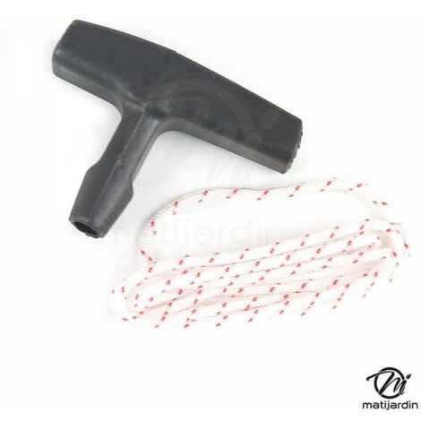 Kit poignée de lanceur + corde pour débroussailleuse Stihl (1/3)