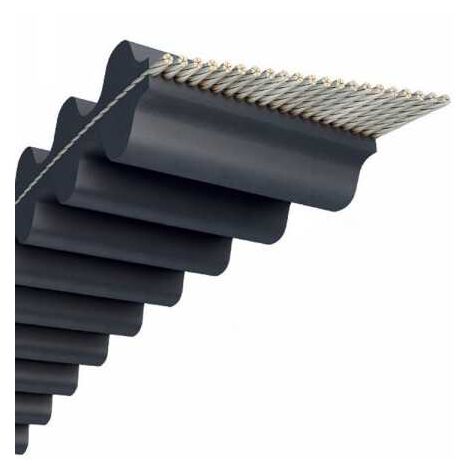 Courroie tondeuse 1800DS8M25 double denture  25 x 1800 mm (1/5)