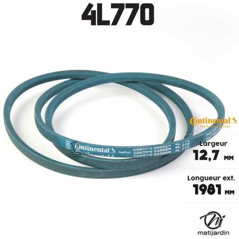 Courroie Tondeuse 4L590 Kevlar Matijardin – 12,7 X 7,2 X 1499 Mm, Robuste Et Compatible