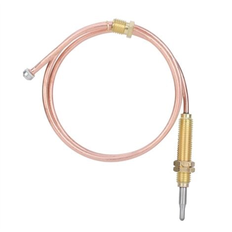 DEWIN 600mm M8 Thread Heating Gas Burner Thermocouple Probe for Fireplace BBQ Accessories