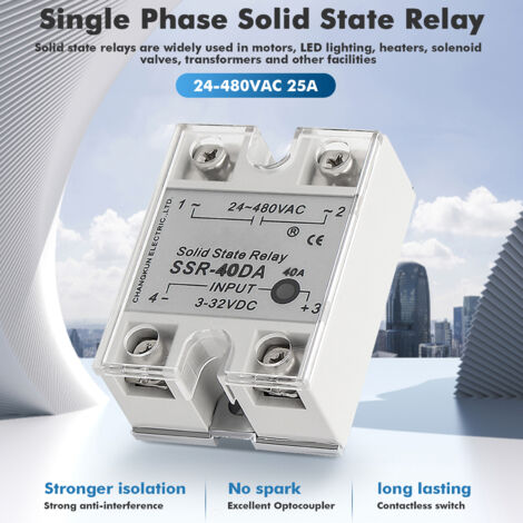 Solid State Relay 24 VDC (15A) | Universal Analyzers