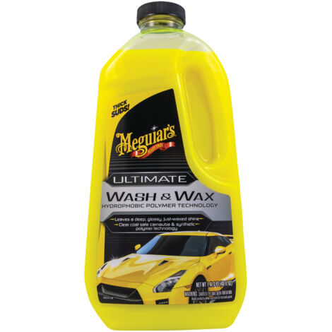 Meguiar’s® Shampoing et cire - Ultimate - Grand format, 48 oz (1.4 l) bouteille