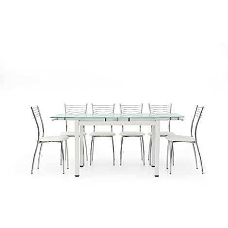 Mar.c.a. Design - Tavolo Allungabile Sala da Pranzo in Metallo