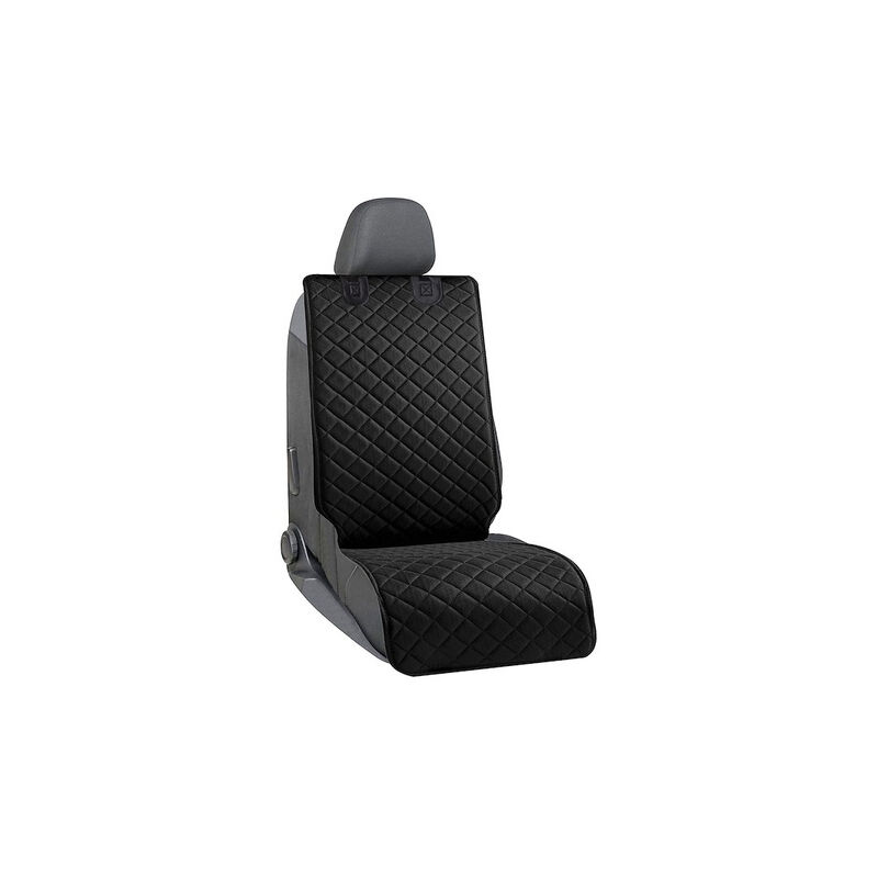 SPRINGOS Funda de asiento de coche Alfombra de asiento de coche 51 x 122 cm  Protector universal acolchado Funda de asiento antideslizante Impermeable