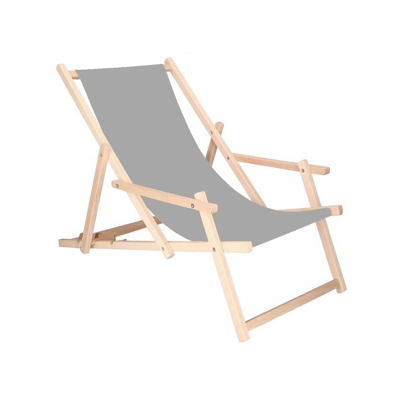 Silla de salón transpirable plegable para patio, mecedora, de madera  natural, sillas reclinables, silla reclinable para tomar el sol ajustable