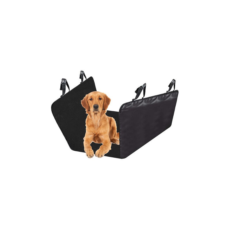 Funda Protectora Asientos Coche para perros Trixie Negro 1,55×1,30m