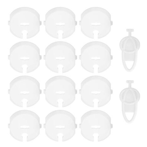 Fielect International - Tapones de enchufe estándar para adultos, diseño  cóncavo de fácil liberación y fundas de enchufes de seguridad, protectores  de