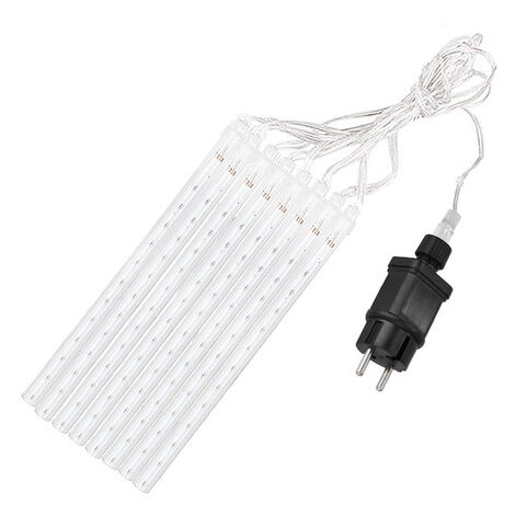 Lampki choinkowe 8 szt. sople 144 Led padający śnieg meteory zewnętrzne multikolor

Luces de Navidad 8 unidades. Copos de nieve 144 LED que caen como meteoros exteriores multicolores.