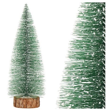 Árbol de Navidad artificial, figura decorativa de 15 cm. (1/5)