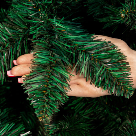 National Tree Ghirlanda Natalizia Pino Invernale 2,7 M - Pre-illuminata Con Pigne E Bacche, Aghi Ipoallergenici, Per Interni Ed Esterni