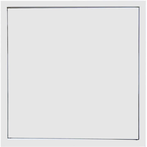 Airope – Trappe de visite 250x250 mm en acier – Ouverture latérale gauche/droite – Fermeture magnétique – Accès rapide pour compteur d'eau et baignoire
