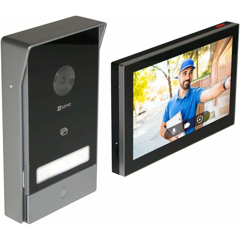 Citofono SMART Video Doorphone Gray e Black CS HP7 R100 1W2TFC