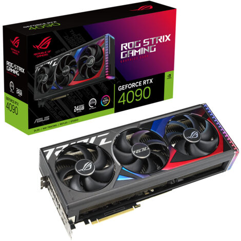ASUS ROG -STRIX-RTX4090-24G-GAMING NVIDIA GeForce RTX 4090 24 GB GDDR6X