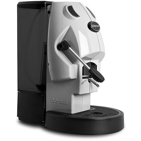 Didiesse Baby Frog Kaffeepadmaschine Mit Milchaufschäumer | Inkl. Teepadhalter & Warmwasserspender | 450 Watt | Schwarz