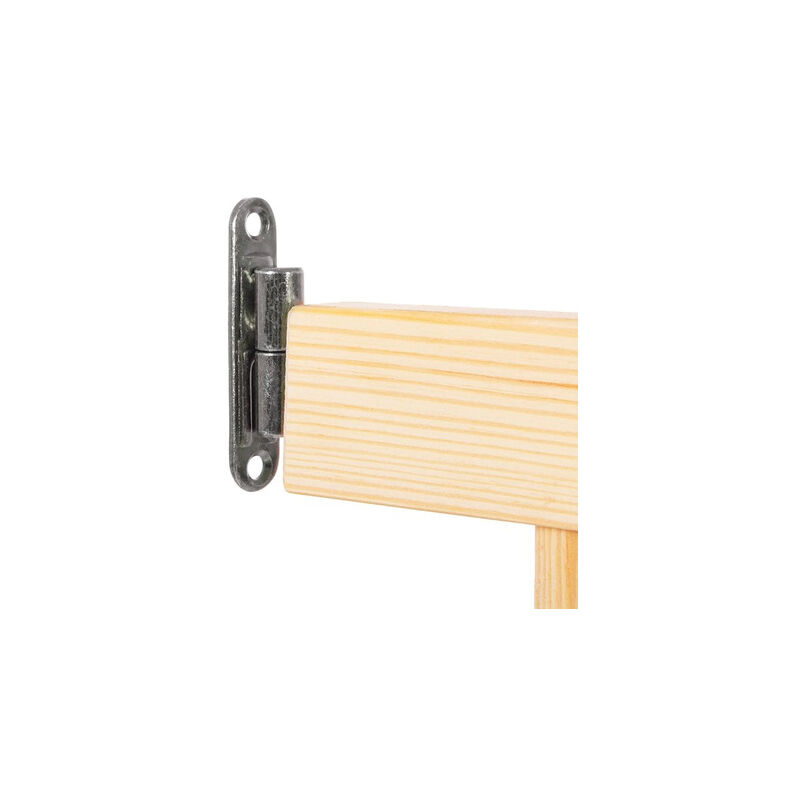 Barrière de Sécurité Bébé SPRINGOS® - Escaliers, Portes - Bois de pin -  72-122 cm