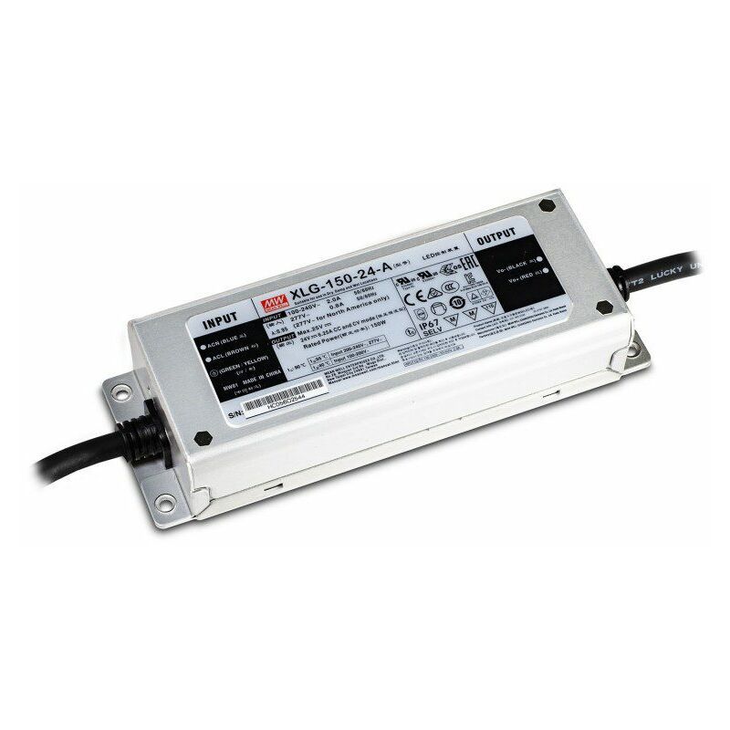 Alimentatore MeanWell 150W 24V IP67 XLG-150-24A