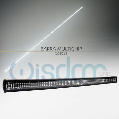 Barra LED RGB CHRIS ONE Pixel Multichip ATOMIC Luce Strobo brand WISDOM