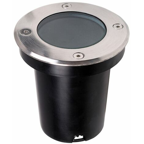 Faretto Segnapasso LED Calpestabile Gu10 in acciaio con grado di protezione IP65