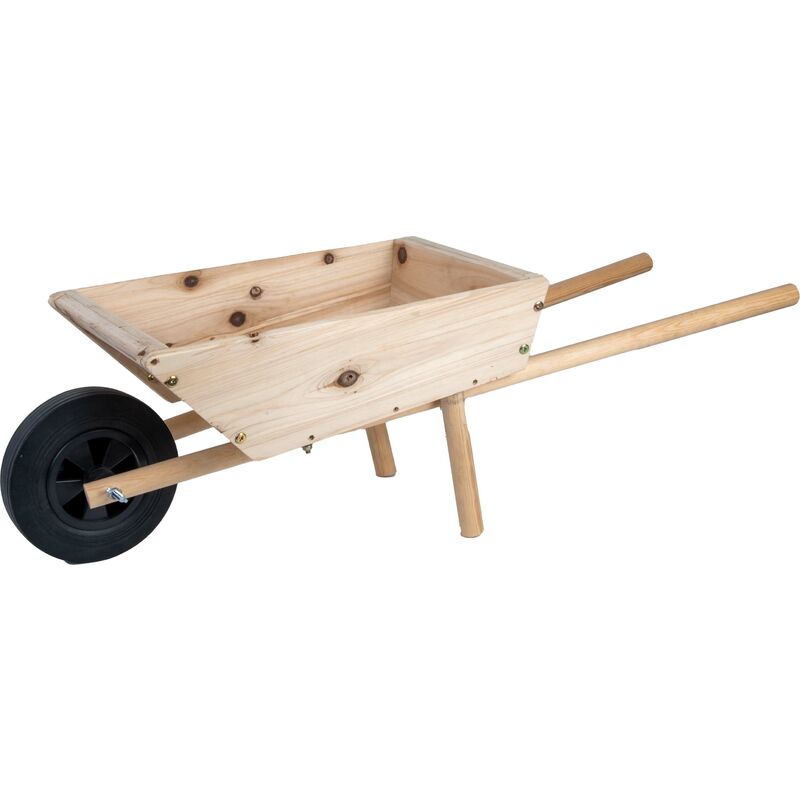 Carriola di legno per bambini