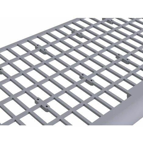 4 Protezioni Per Grondaie 63-75mm Zincate - Anti Foglie Per Tubi Di Scarico Rotondi O Quadrati