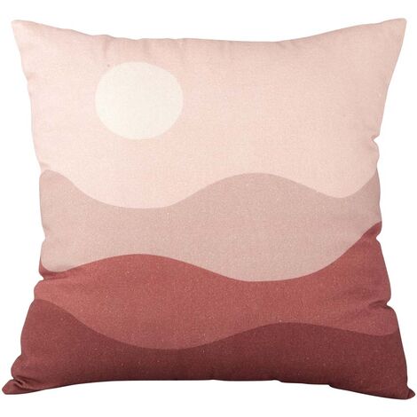 Cuscino in cotone 45 x 45 cm Tramonto