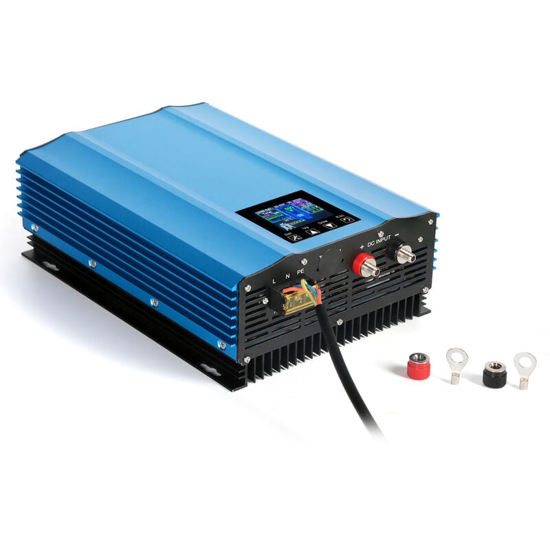 DEWIN MPPT-Netzgekoppelter Mikro-Wechselrichter, 1000 W  leistungsverstellbarer Mikro-Wechselrichter, geeignet für  AC220V-Solarmodule oder Batterien