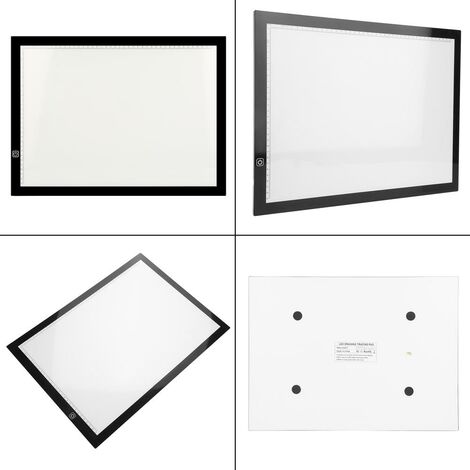 A4 Ultra-Thin LED Light Box Tracer USB Power Cable Dimmable Brightness LED Artcraft Tracing Light Box Light Pad - View #5