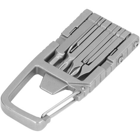 20in1 Werkzeug Multitool Öffner Schlüsselanhänger Karabiner Outdoor