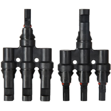 DEWIN 1 Paar professioneller Solarpanel-Kabelstecker, Solarpanel-Verlängerungskabel PV-Drahtadapter, für Solarpanel-Kabel-Photovoltaikanlage