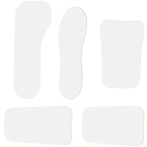 DEWIN Badezimmerrolle, 4er-Set – Stille Doppelschieberollen Für Glastüren, Ø 23 Mm, Robust