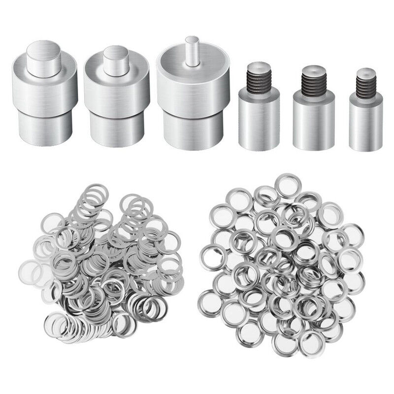 Stampo Per Occhielli 12mm - Kit 2 Pezzi Per Installazione Manuale Bottoni E Rivetti