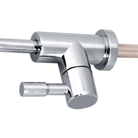 Rubinetto Depuratore Acqua 1/4'' Acciaio Inox - Girevole 360° Per Cucina | Compatibile Con Osmosi Inversa E Filtri Acqua | Facile Installazione - Foto 2