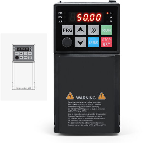 380VAC 1,5KW Variatore di Frequenza Variabile, Convertitore di Velocità